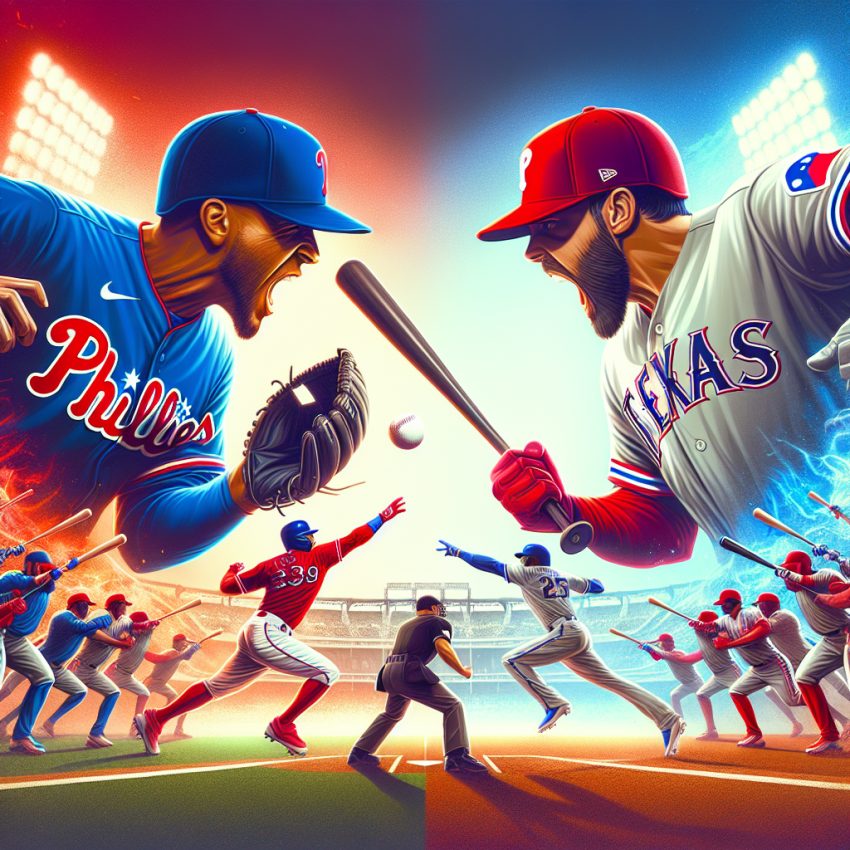 Phillies vs Rangers: Descubra os Segredos do Confronto Épico de 2024