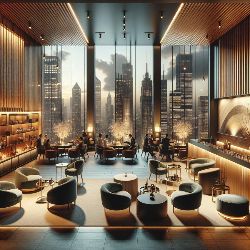 Um Mergulho na Sofisticação Urbana: Explorando o Taste of the City Lounge